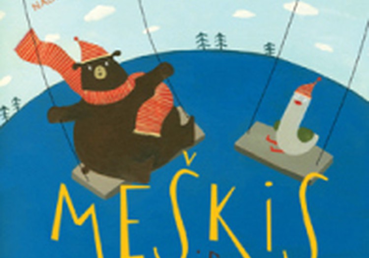 Besimokantiems skaityti - knyga „Meškis ir Žąsis 