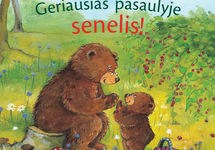 Laimėkite knygą - Geriausias pasaulyje senelis! 