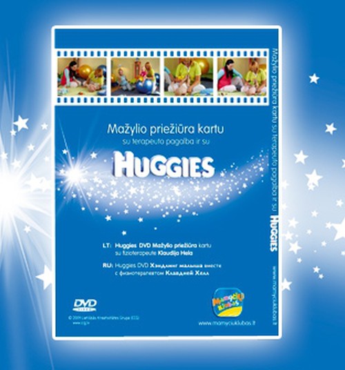 Su „HUGGIES“– nemokamas DVD!