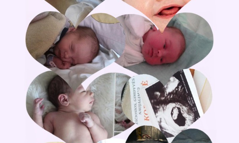 FOTOalbumas "Pirmoji kūdikio nuotrauka"+ knygos laimėtoja