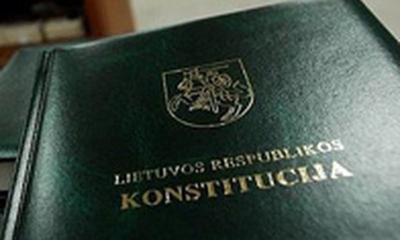 Šiandien Lietuvoje minima Konstitucijos diena
