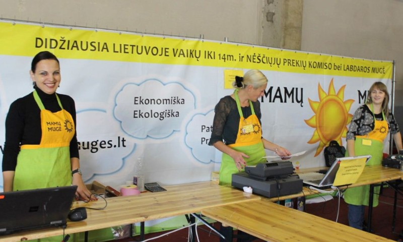 Mamų mugė itin ieško savanorių!