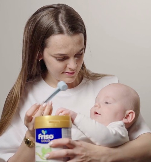 Kai mažylio pilvukui reikia švelnumo: „Friso Gold“ kiekvienam augimo etapui