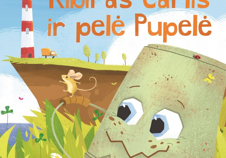Knyga "Kibiras Čarlis ir pelė Pupelė" pradžiugins...