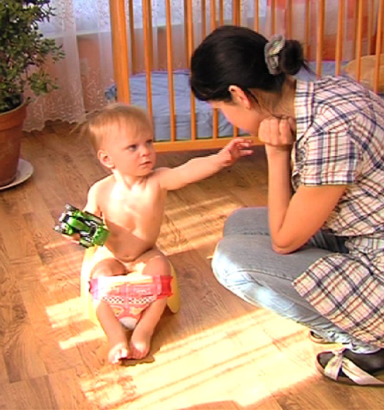 Kada pradėjote pratinti vaikutį naudotis puoduku?