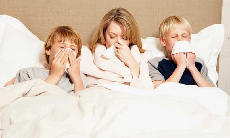 Sergamumas gripu ir peršalimo ligomis peržengė epidemijos slenkstį