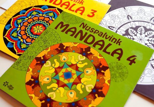 Paskutinės konkurso valandos: Dovanojame spalvinimo knygutes MANDALA 3 ir MANDALA 4