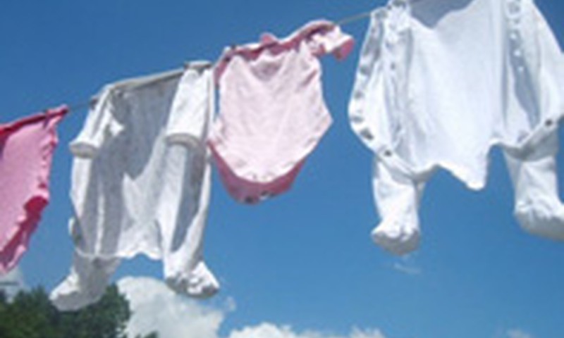 Skalbimo priemonės kūdikių rūbeliams
