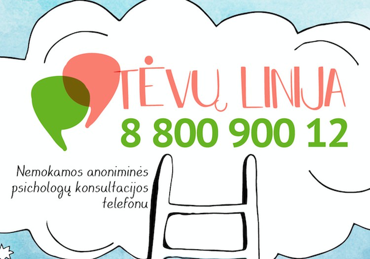 Per 2-ejus metus „Tėvų linijos“ psichologai padėjo beveik 2,5 tūkst. tėvų