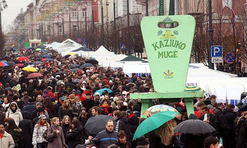 Šį savaitgalį Vilniuje šurmuliuos Kaziuko mugė