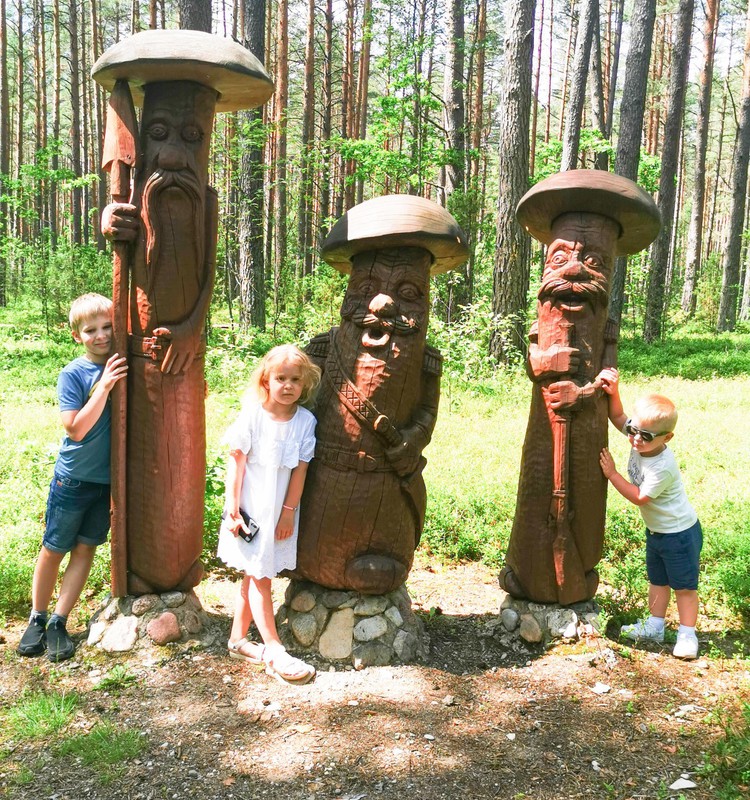 Vasaros gidas: Išvyka į Zamečkavo skulptūrų parką