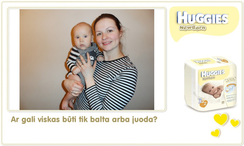 Hubertas auga kartu su Huggies ® Newborn: 88 gyvenimo diena