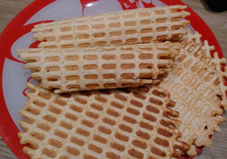 Vafliukai iš ryžių miltų