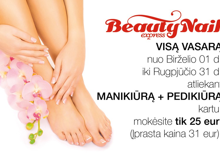 Salone "Beauty Nail" - gundanti vasaros akcija!