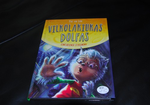 "Vilkolakiukas Dolfas" - knyga būtent septynmečiui