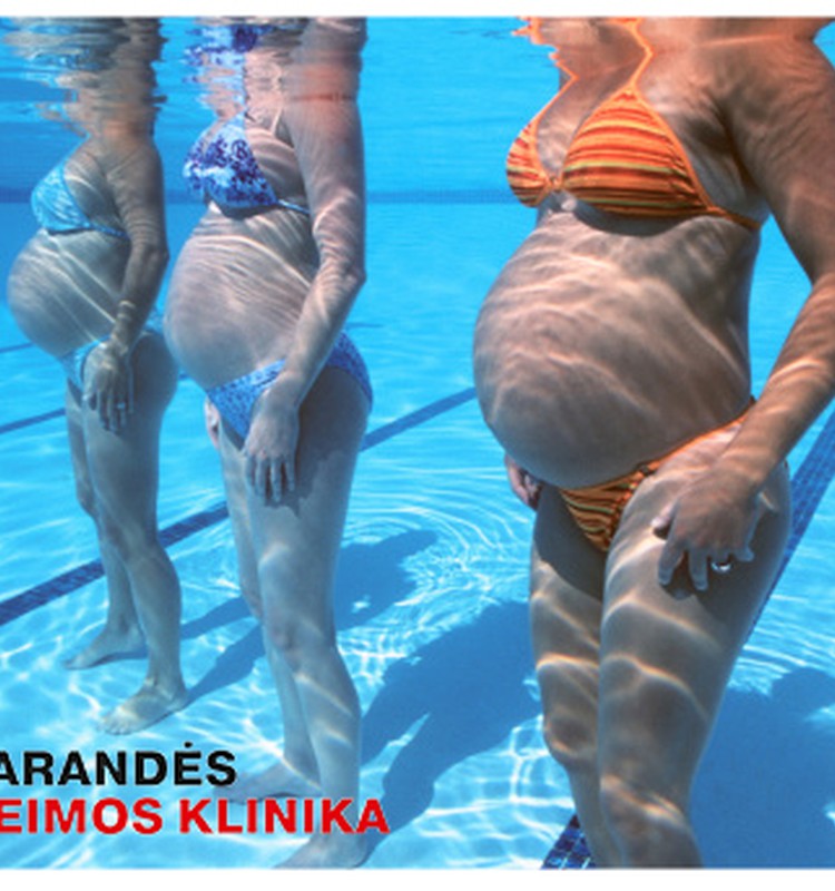 Tarandės klinikos baseine - užsiėmimai nėščiosioms