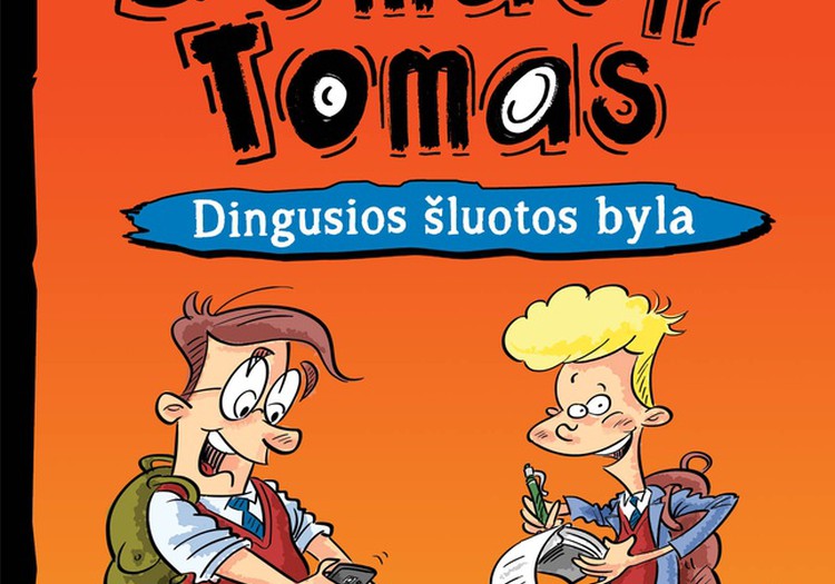 Metas įteikti knygą "Domas ir Tomas. Dingusios šluotos byla"