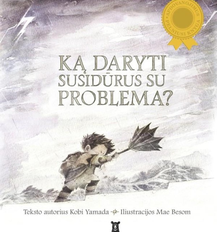 Knygą "Ką daryti susidūrus su problema?" laimi...