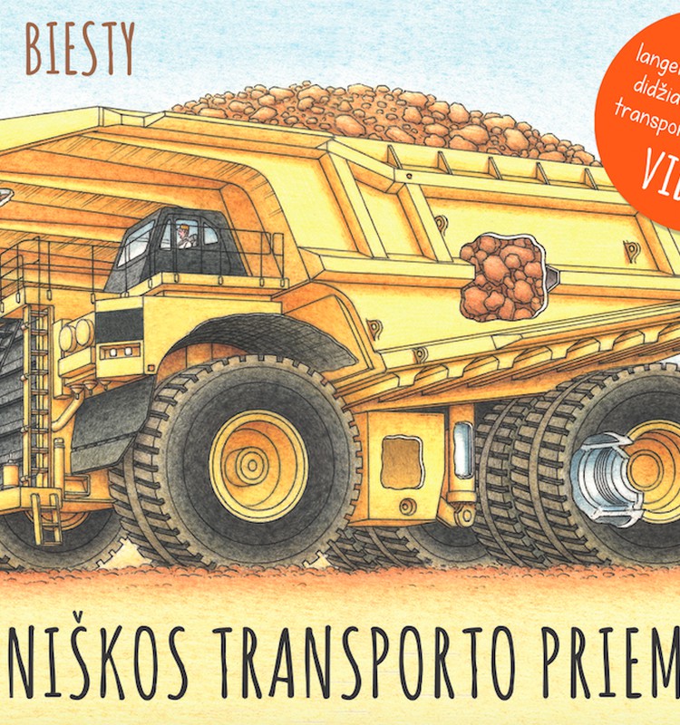 Laimėk "Nieko rimto" knygą - Milžiniškos transporto priemonės