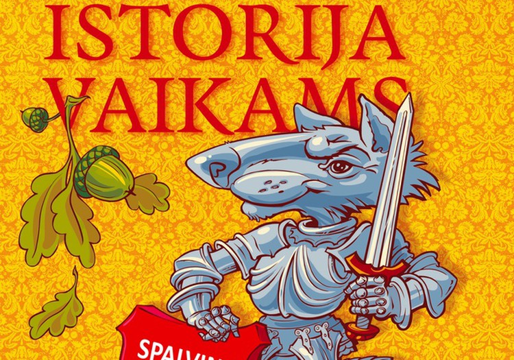 Kas laimi spalvinimo knygelę "Lietuvos istorija vaikams"?