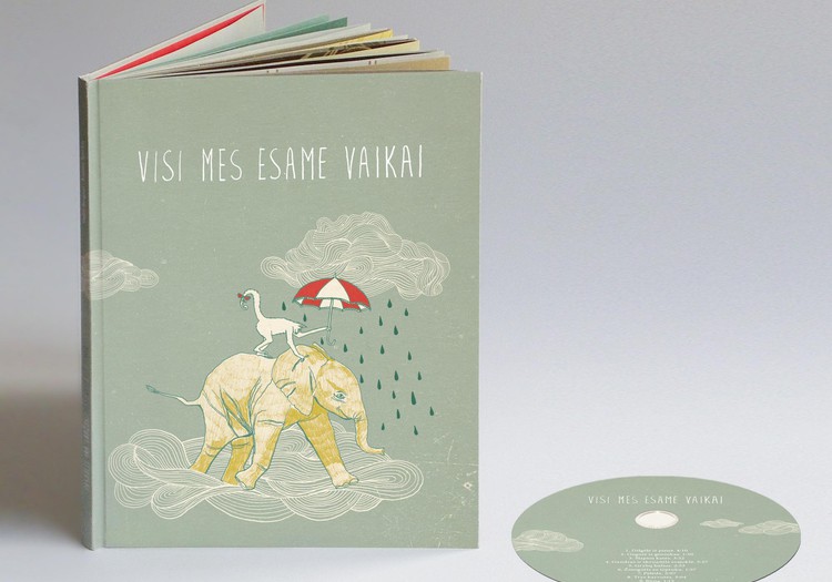 Šiandien baigiasi: Laimėk knygą su CD "Visi mes esame vaikai"