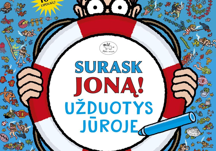Laimėk knygą "Surask Joną. Užduotys jūroje"