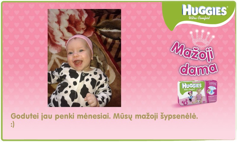 Mano mažoji damutė Godutė :)