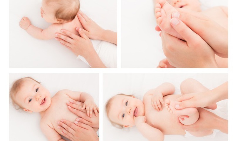 10 patarimų, kaip masažuoti kūdikį namie