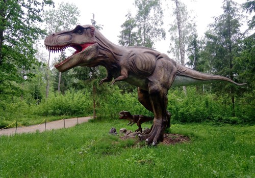 Keliaujame po Lietuvą. Dinozaurai Raubonyse