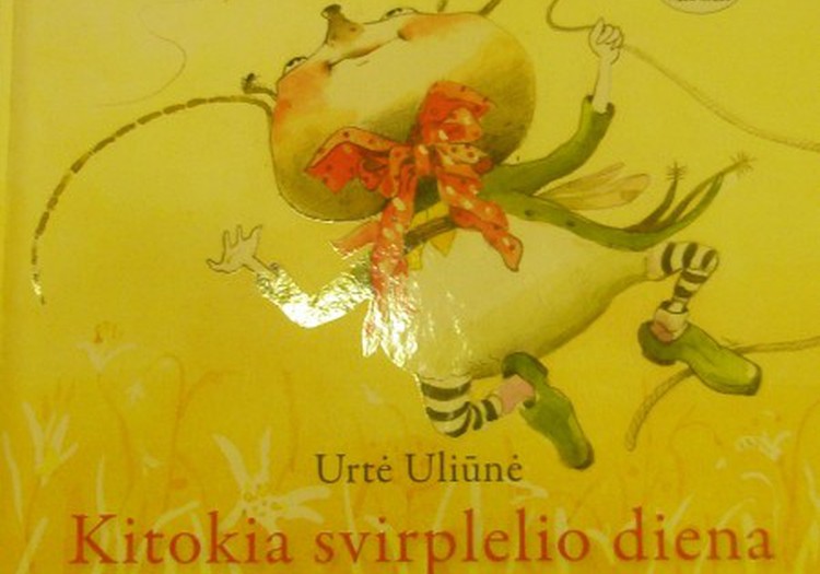 Urtės Uliūnės knygelė „Kitokia svirplelio diena“