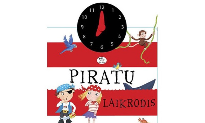 Kas mokysis pažinti valandas su "Piratų laikrodžiu"?