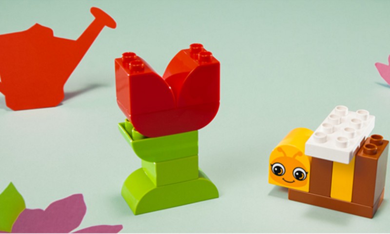 Pasistatyk pats: LEGO® DUPLO® bitutė ir gėlytė
