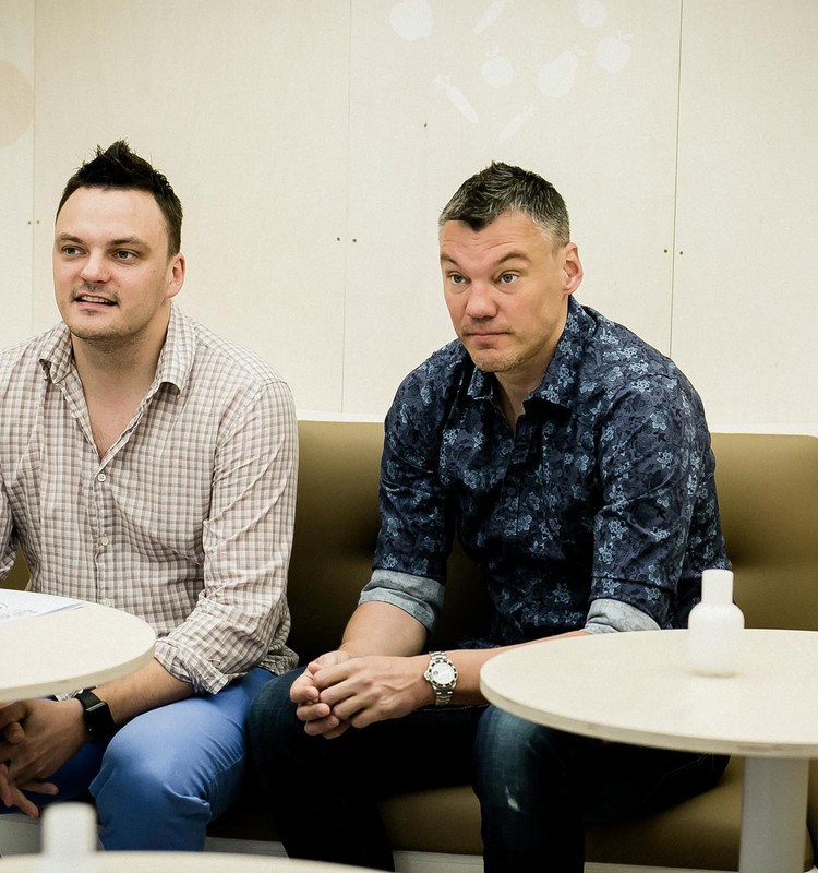 Naujas edukacinis pramogų centras Kaune sudomino ir vaikus auginančius brolius Jasikevičius