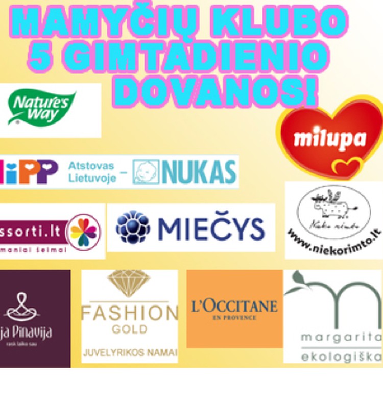 MK gimtadienis: ateik ir gauk dovanų už daugiau nei 100 Lt!