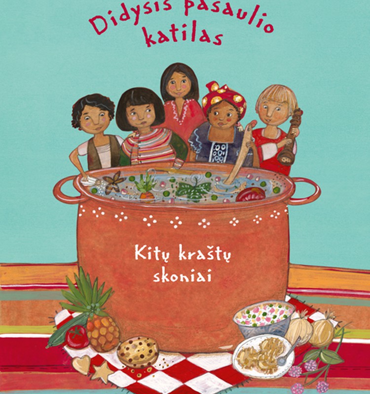 Laimėk leidyklos "Burokėlis" knygą "Didysis pasaulio katilas"