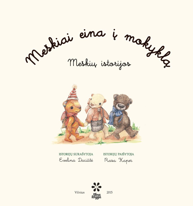 Laimėk knygą „Meškių istorijos: meškiai eina į mokyklą“
