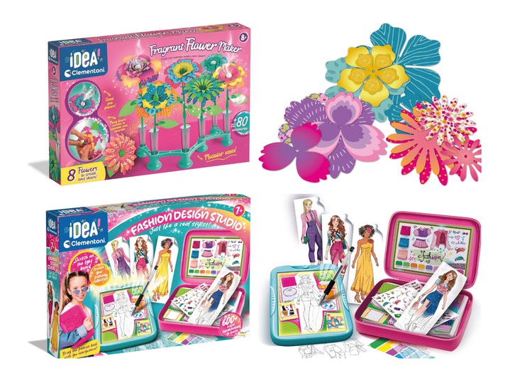 Clementoni naujienos – du kūrybiniai rinkiniai vaikams