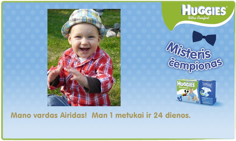 Mano mažylis Airidukas