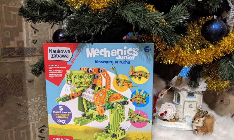 Clementoni mechanics: dinozaurai