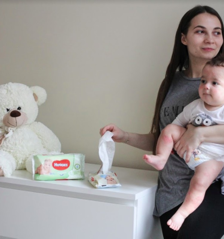 Pavasarį drėgnos servetėlės Huggies® - nepamainomos pagalbininkės