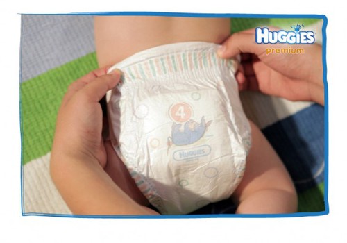 Vaida: Su Huggies Premium - sausa visą naktį