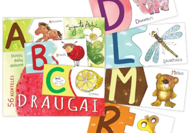 Kas laimi dėlionę "ABC draugai"?