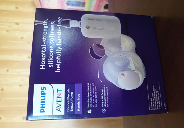 Elektrinis laisvų rankų dvigubas Philips pientraukis