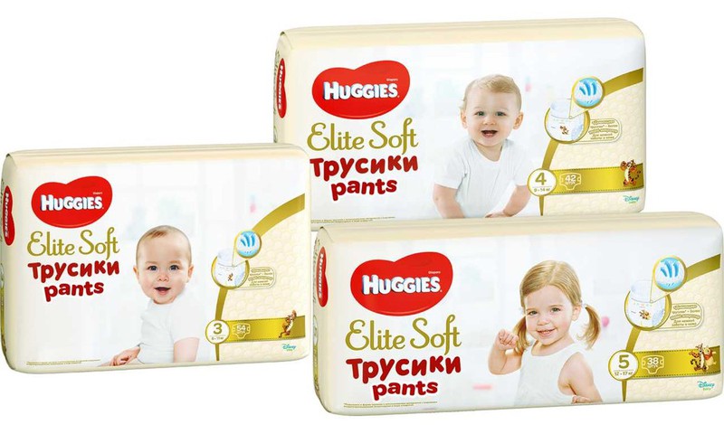Naujo dizaino Huggies@ Elite Soft - švelniausia apsauga jūsų kūdikiui!