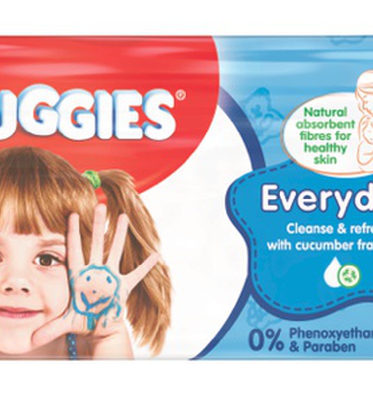 Pristatome naujo dizaino Huggies@ drėgnas servetėles!