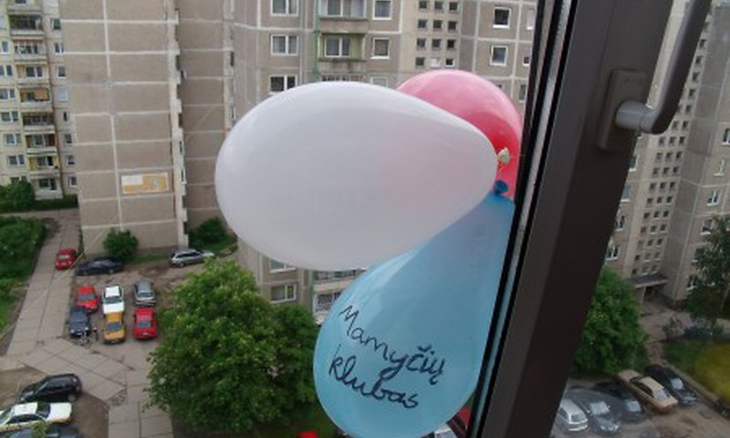 Mūsų namuose šiandien  - tikra balionų šventė!