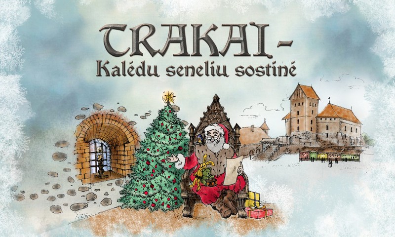 Kalėdų senelis įsikurs ir Trakuose
