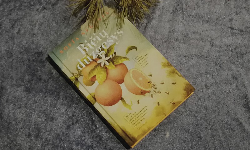 "Bičių dūzgesys" - knyga žiemos vakarams
