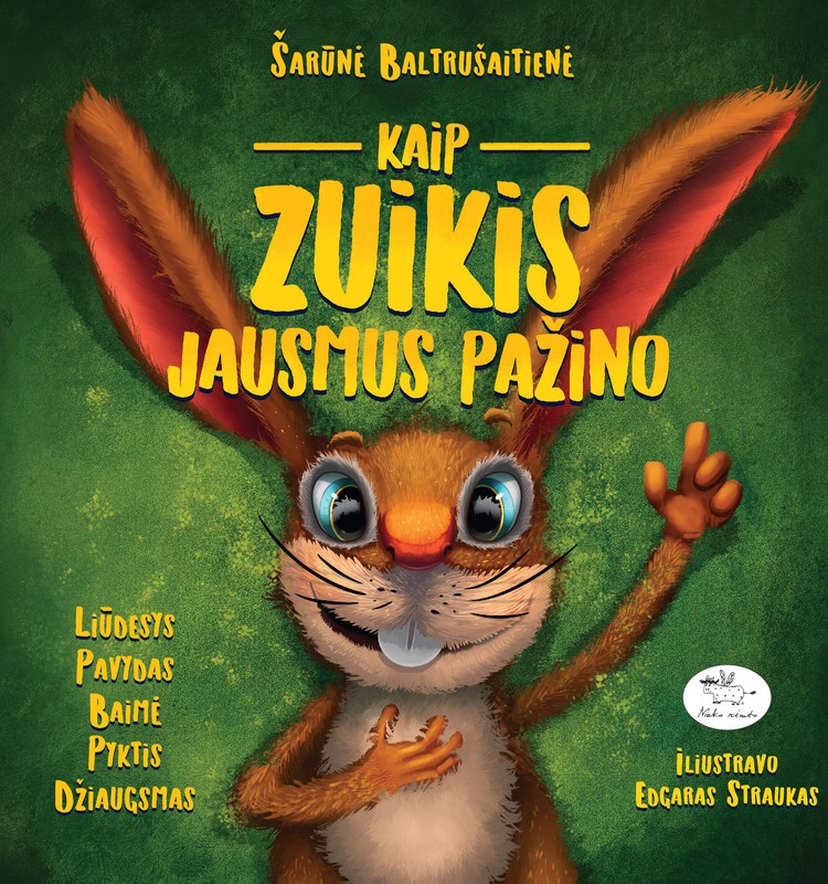 Laimėk knygą "Kaip zuikis jausmus pažino"