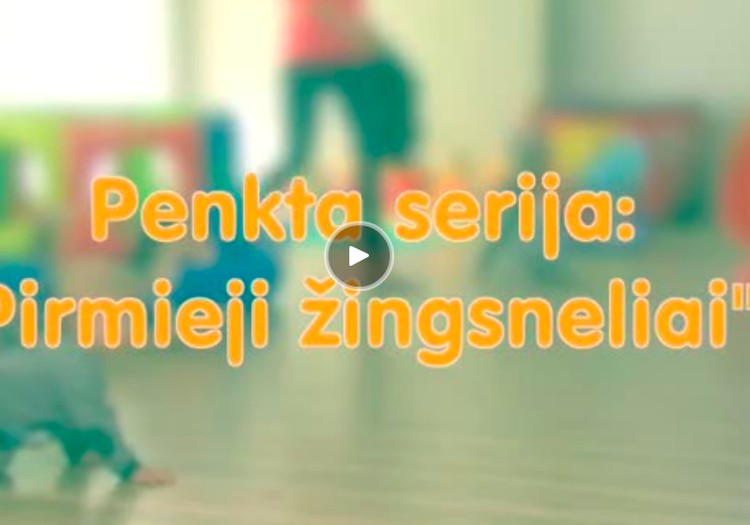 Serialas "Žingsnelis po žingsnelio": 5 SERIJA - Pirmieji žingsneliai